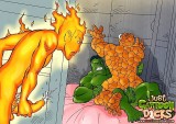 JustCartoonDicks Fantastic Four