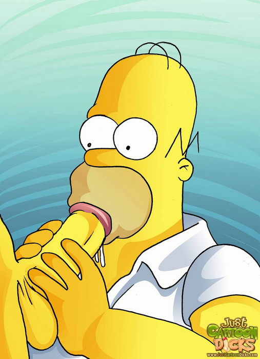 Homer likes a dick