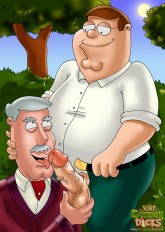 Peter Griffin as gay
